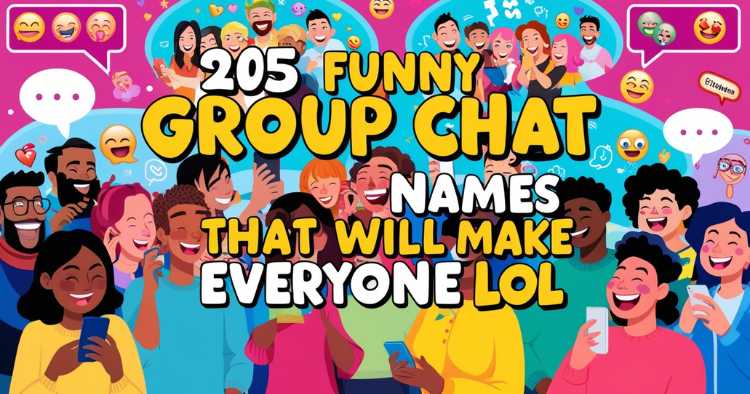 Funny Group Chat Names